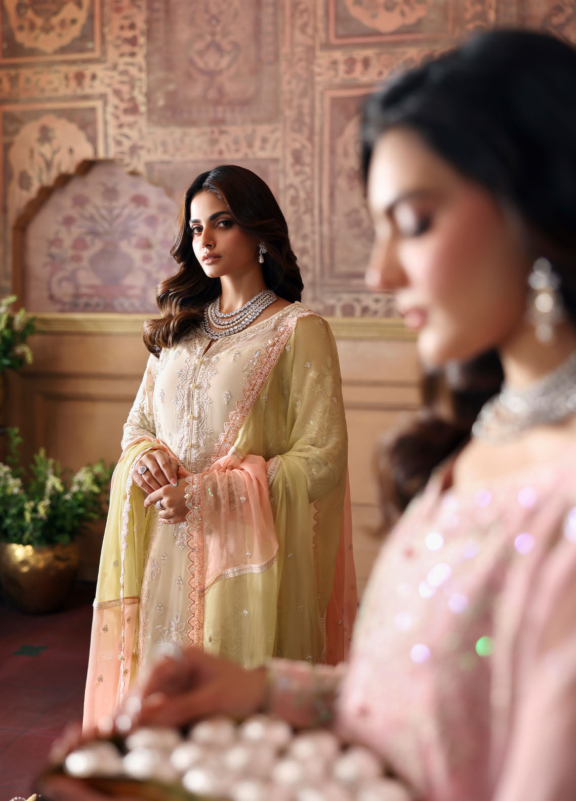 Gulaal | I Evayna Embroidered Chiffon | Fareyah