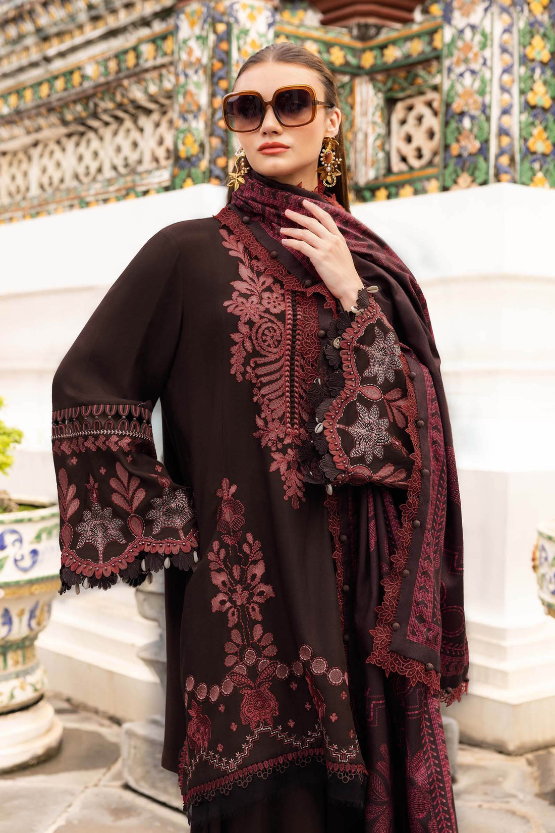 Maria B | M Prints Winter 25 | MPT-2804-A