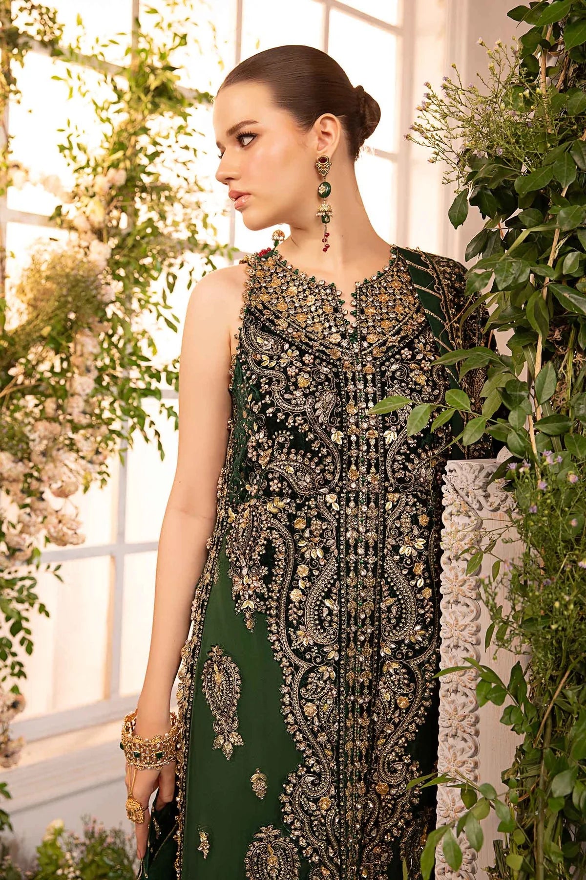 Maria B | Embroidered Formals 24 | Organza Suit | BD-2904