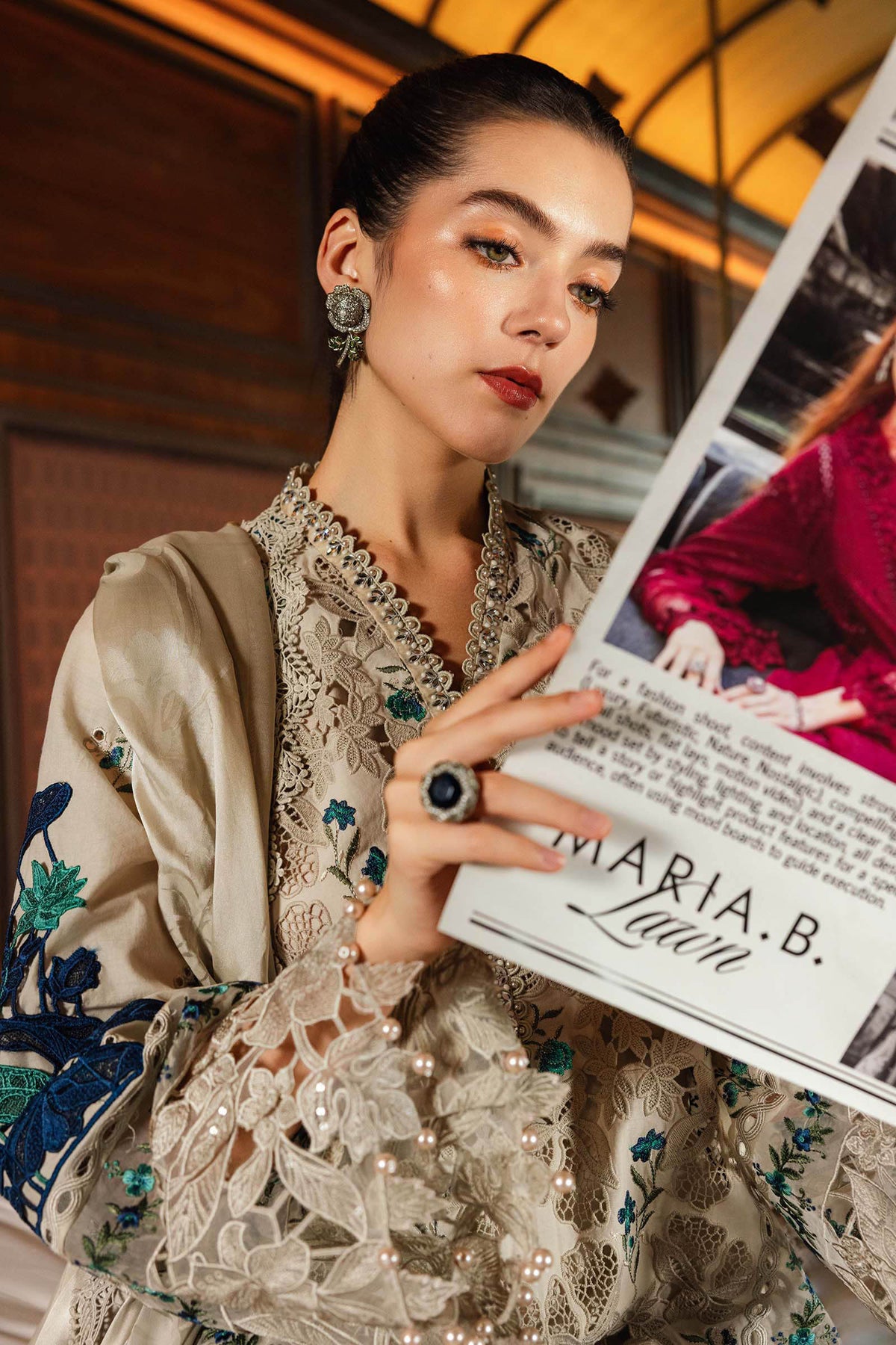 Maria B | luxury Lawn 26 | EL-26-08