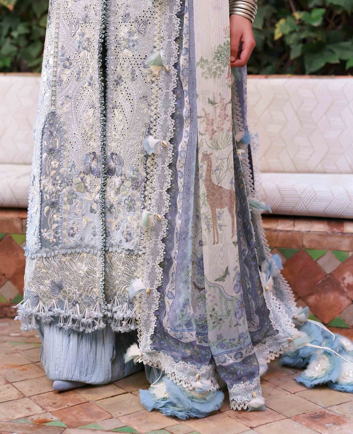 Republic Womenswear | Reine Luxury Lawn 26 | Iris
