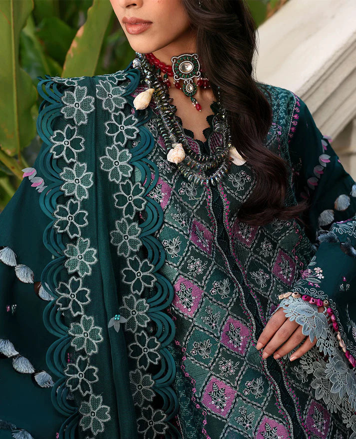 Republic Womenswear | Kalani Eid Luxury Lawn 25 | D1-B - Zehra
