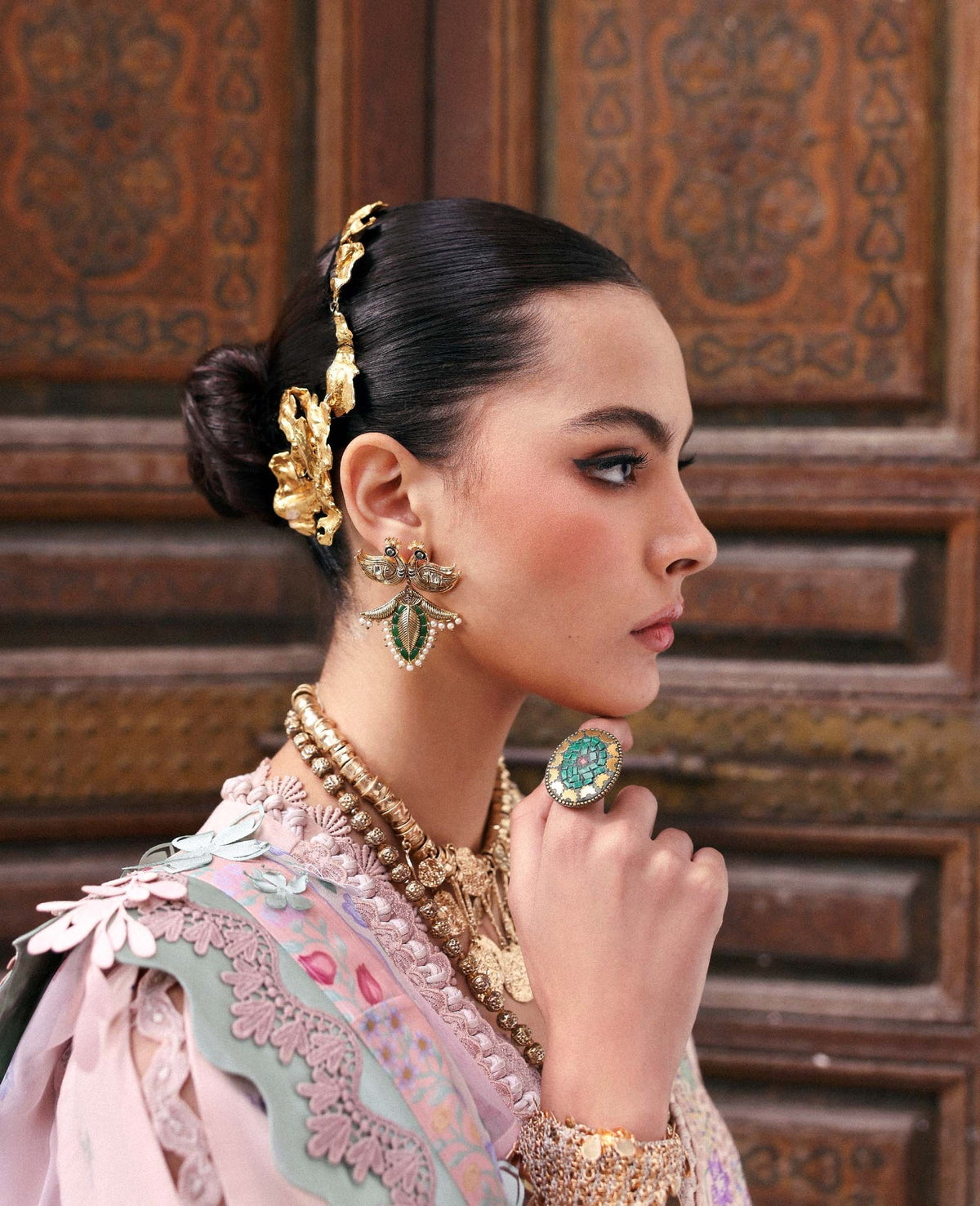 Republic Womenswear | Reine Luxury Lawn 26 | Dahlia