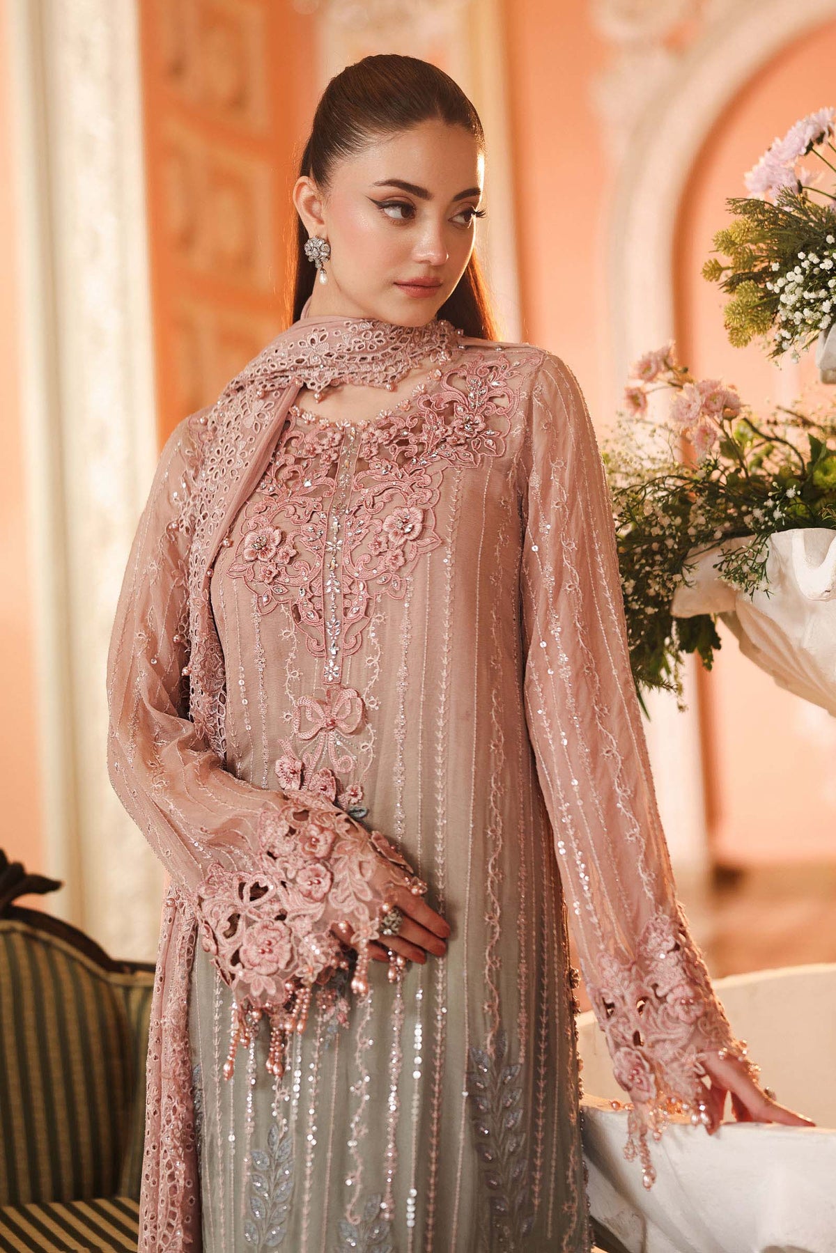 Maria B | Royale Tea Affair | MPC-26-202-Ombre Blossom