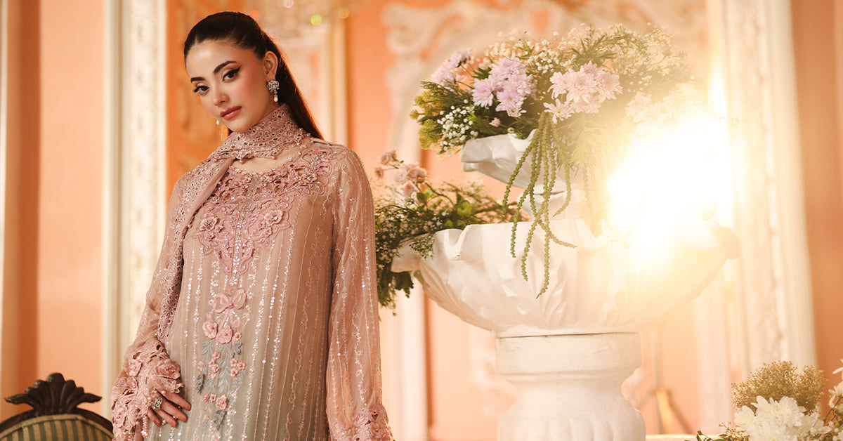 Maria B | Royale Tea Affair | MPC-26-202-Ombre Blossom