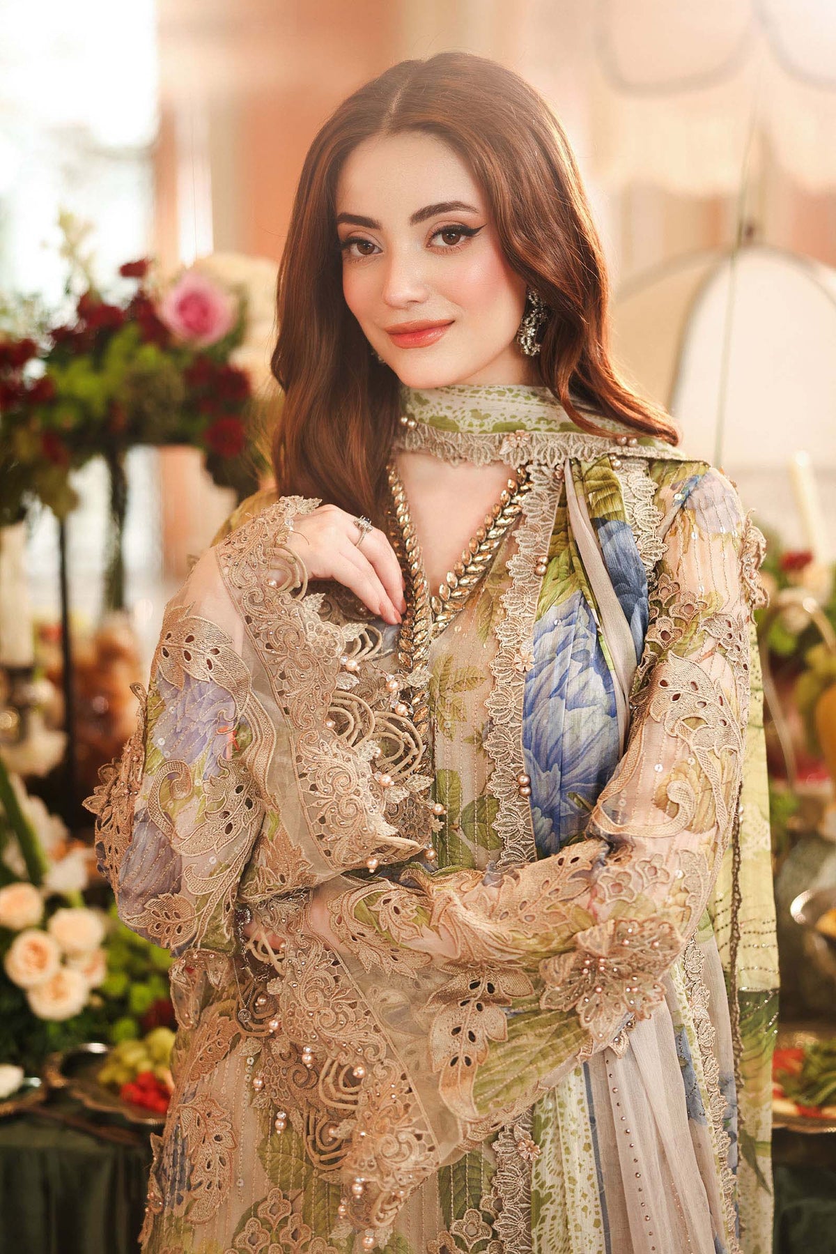 Maria B | Royale Tea Affair | MPC-26-203-Warm Beige