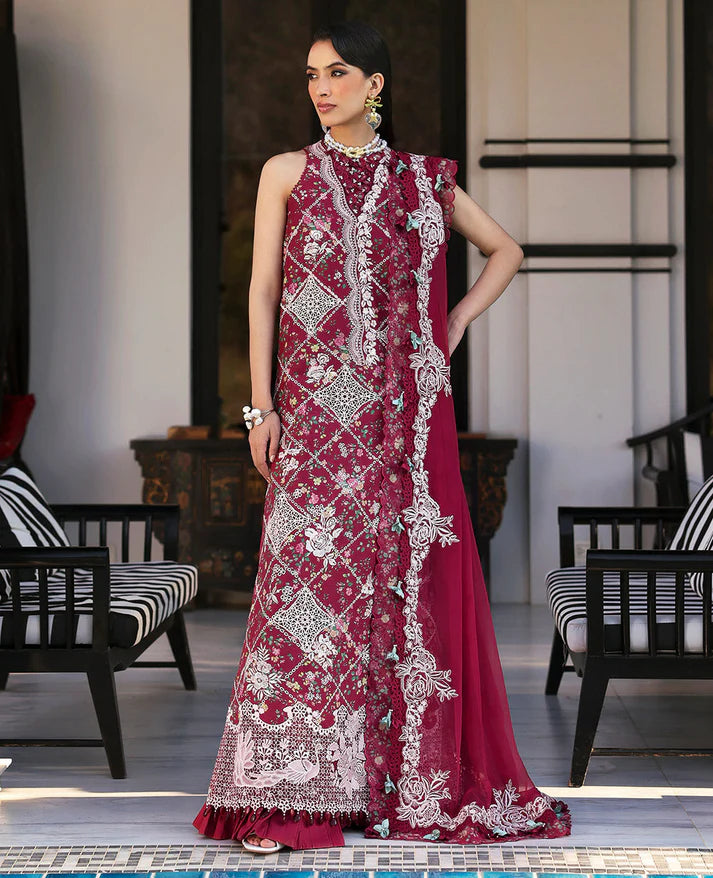 Republic Womenswear | Kalani Eid Luxury Lawn 25 | D8-B - Lyanna
