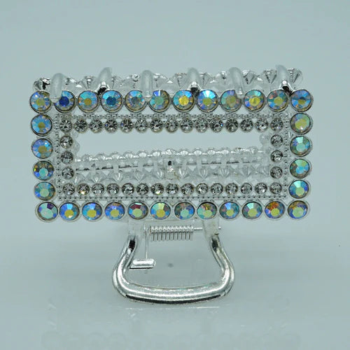 Zaywer| 1411 Square Silver Clip - Zaywer