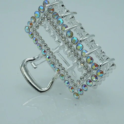 Zaywer| 1411 Square Silver Clip - Zaywer