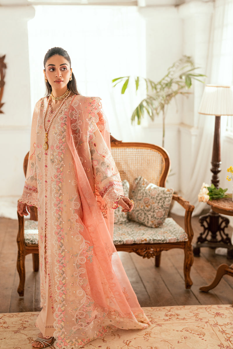 Qalamkar | Luxury Lawn Eid Edit | SB-07 Zoya