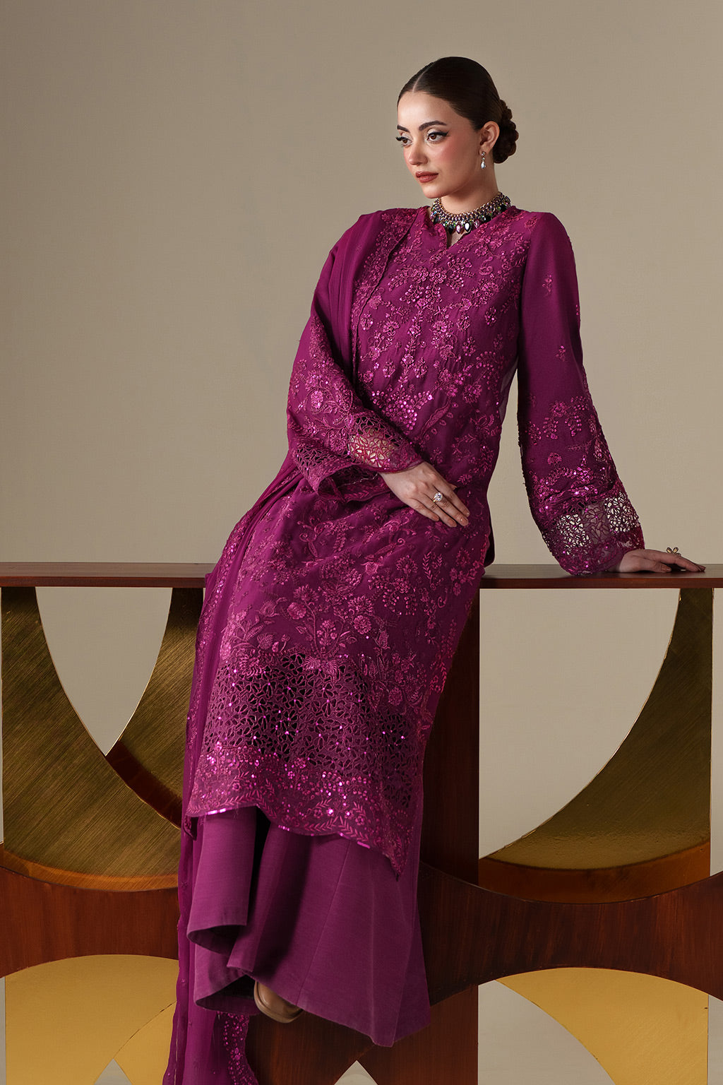 Emaan Adeel | Nouvelle Luxury Chiffon | THEA