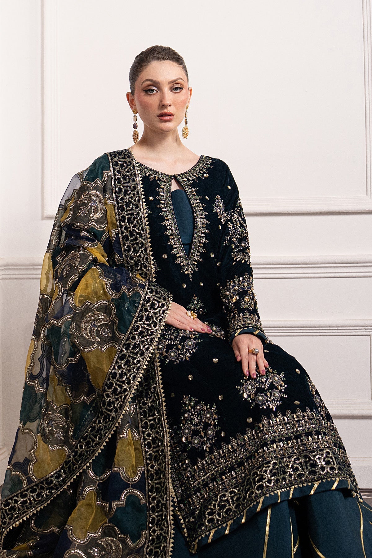Raeesa Premium | Noirah Velvet | NV-006