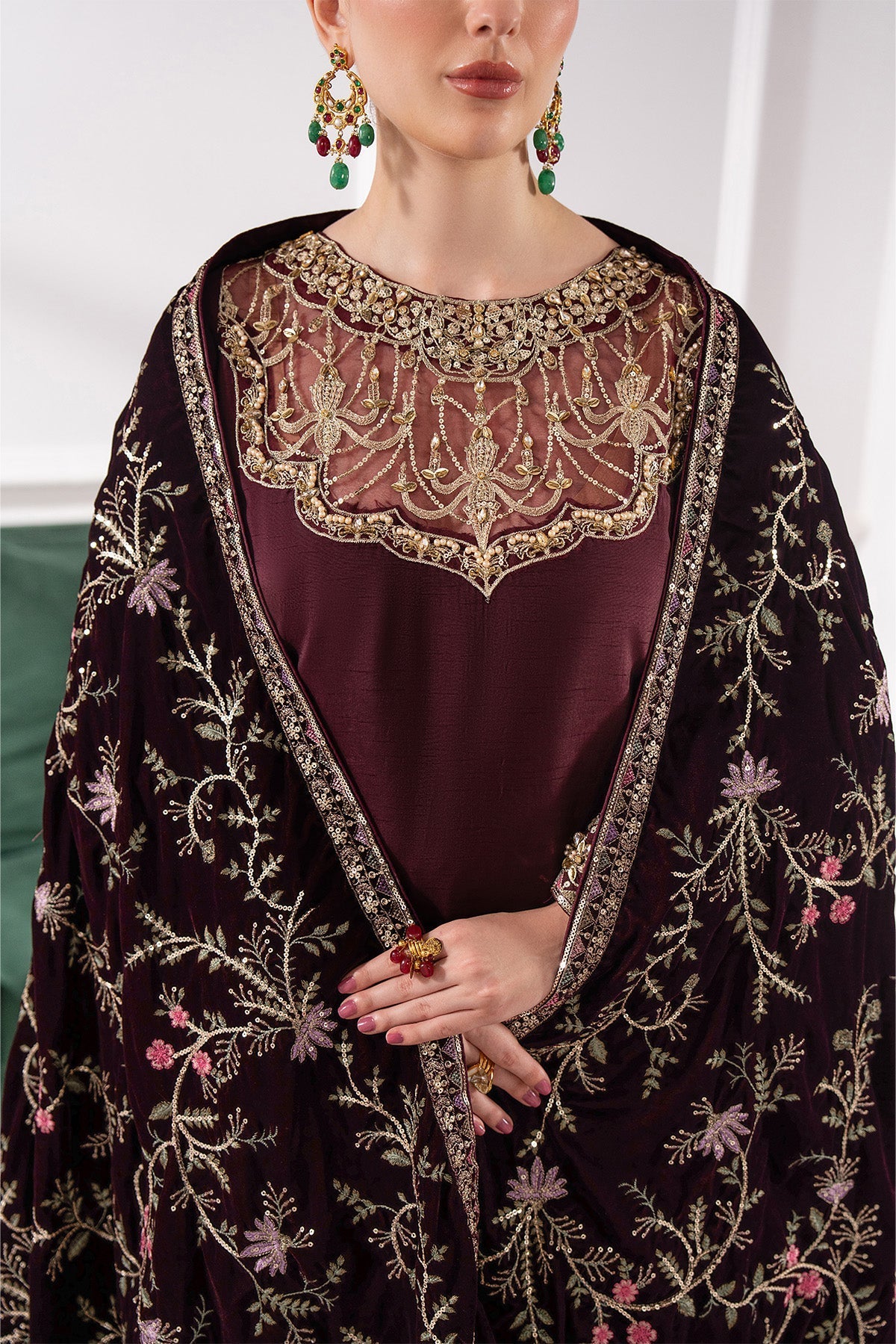 Raeesa Premium | Noirah Velvet | NV-005