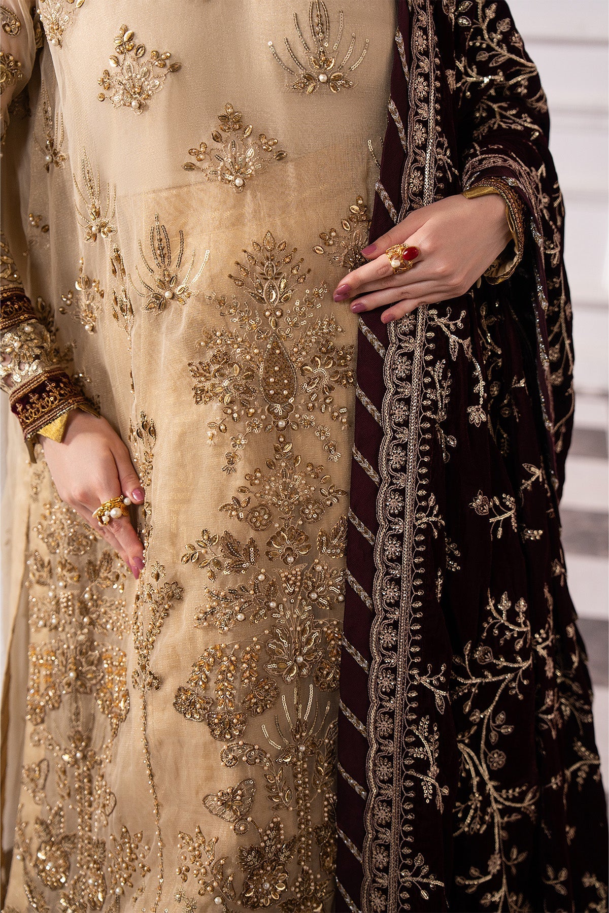 Raeesa Premium | Noirah Velvet | NV-008