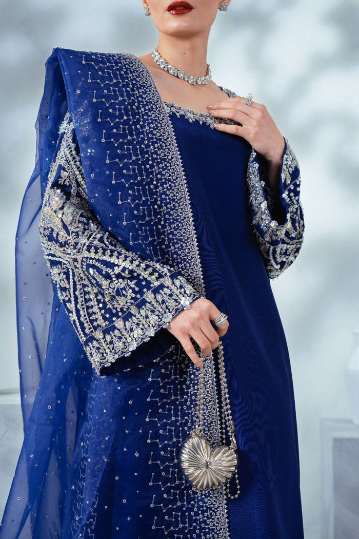 Enzo | Soiree Luxury Pret | Velours Blue