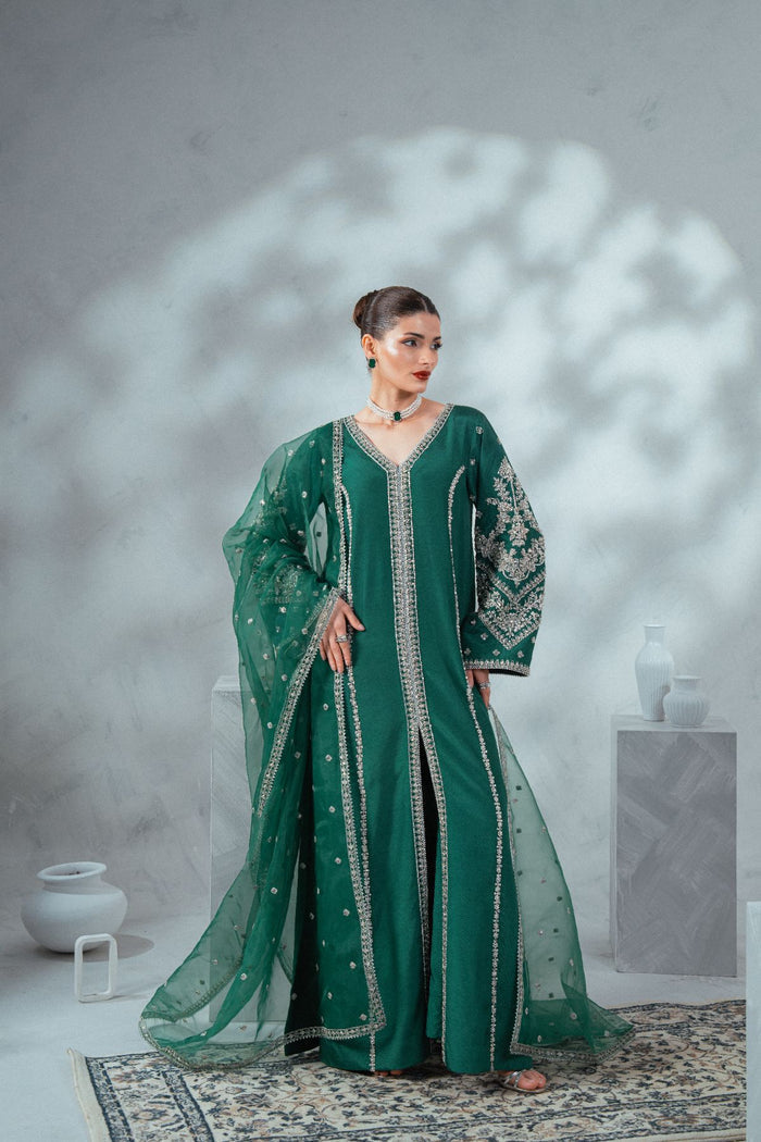 Enzo | Soiree Luxury Pret | Emerald Whisper
