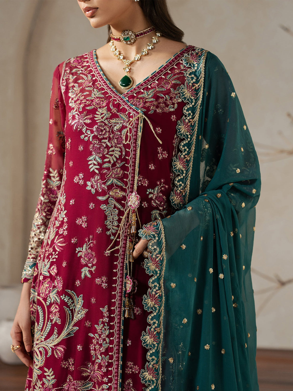 Gulaal | Inaaya Embroidered Chiffon 26 |Jinaan