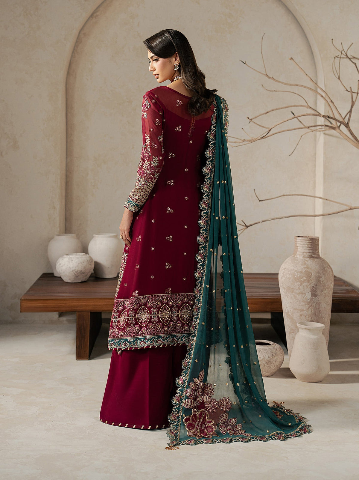 Gulaal | Inaaya Embroidered Chiffon 26 |Jinaan