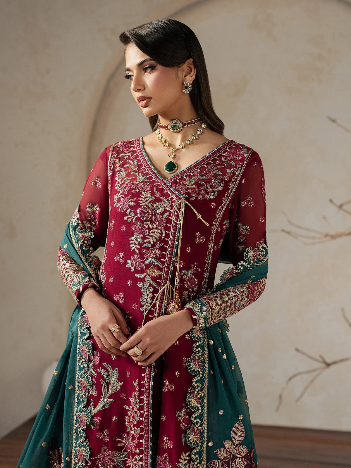 Gulaal | Inaaya Embroidered Chiffon 26 |Jinaan