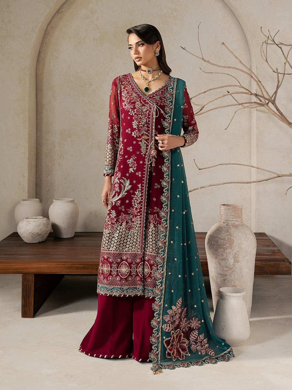 Gulaal | Inaaya Embroidered Chiffon 26 |Jinaan
