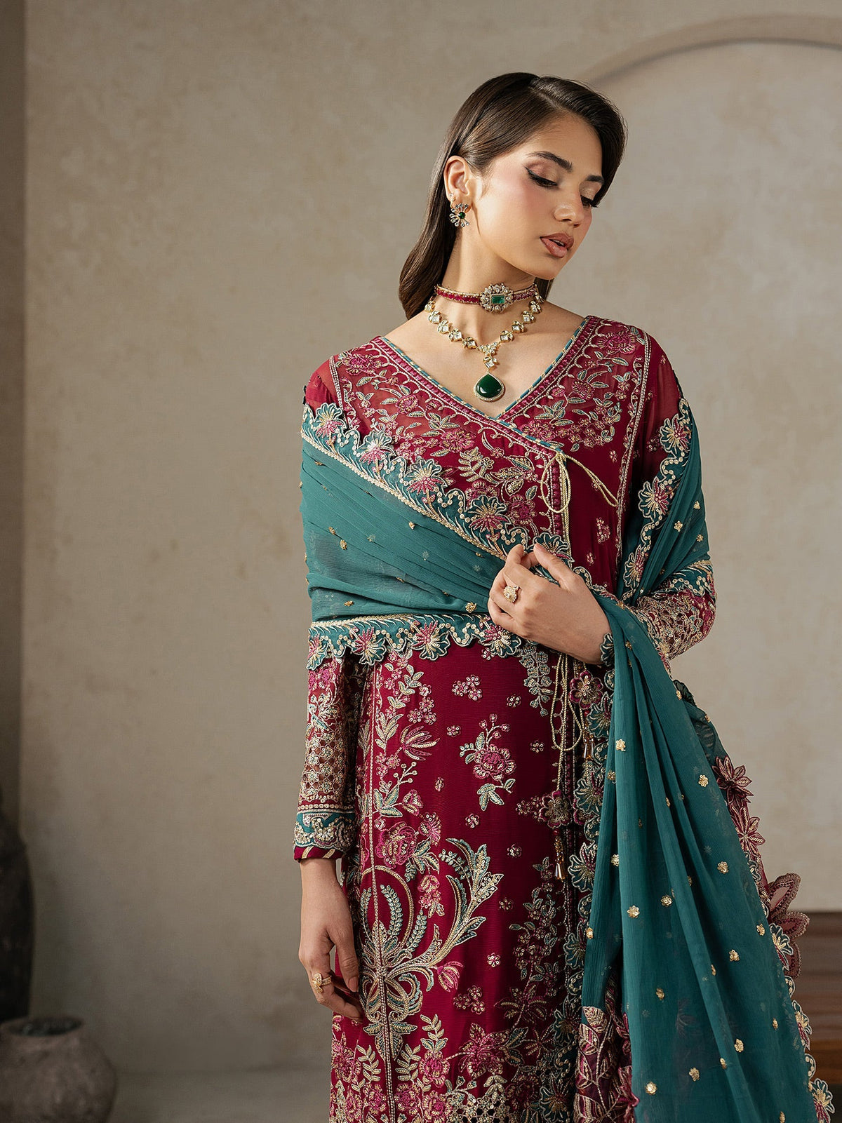 Gulaal | Inaaya Embroidered Chiffon 26 |Jinaan
