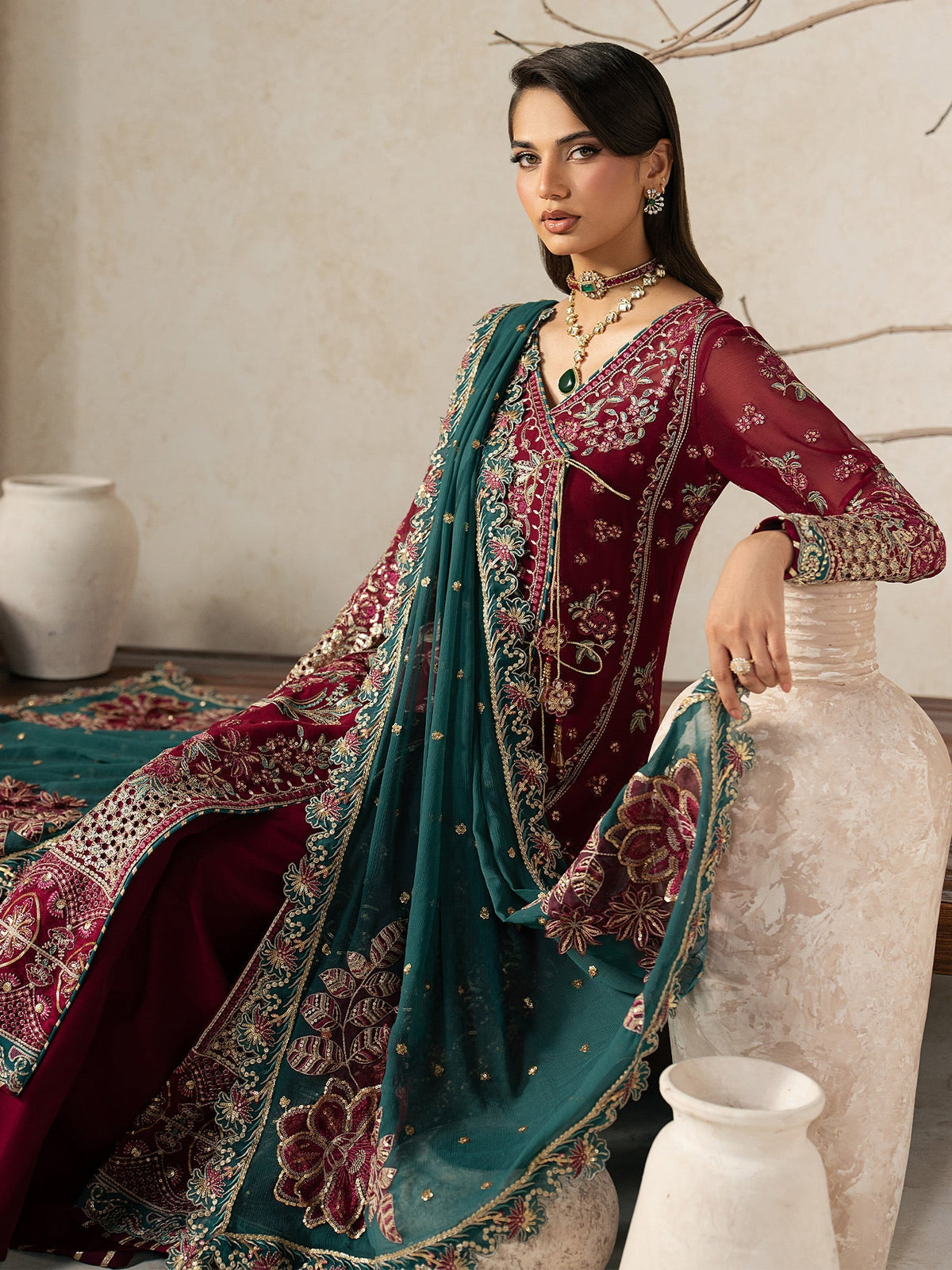 Gulaal | Inaaya Embroidered Chiffon 26 |Jinaan