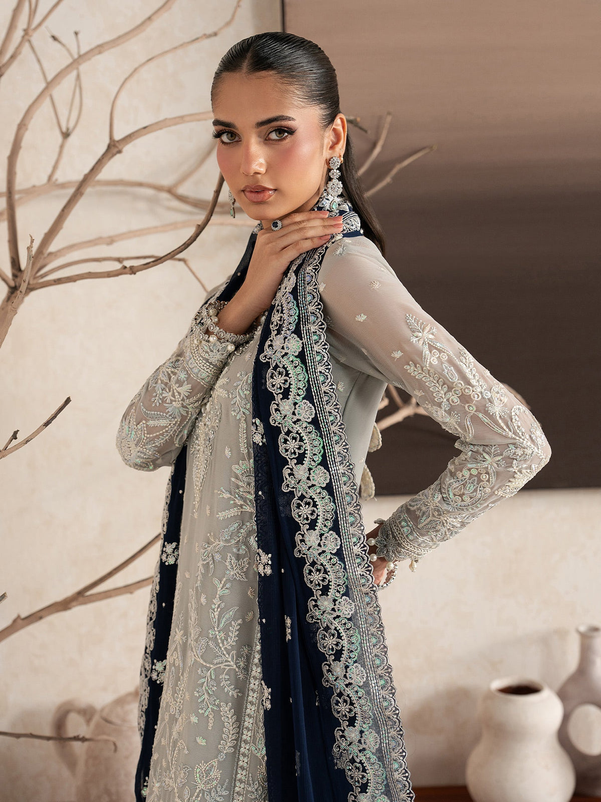Gulaal | Inaaya Embroidered Chiffon 26 | Gianna