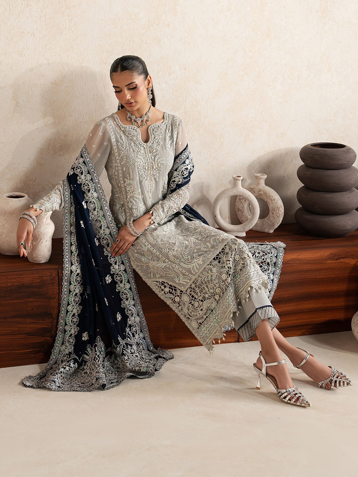 Gulaal | Inaaya Embroidered Chiffon 26 | Gianna