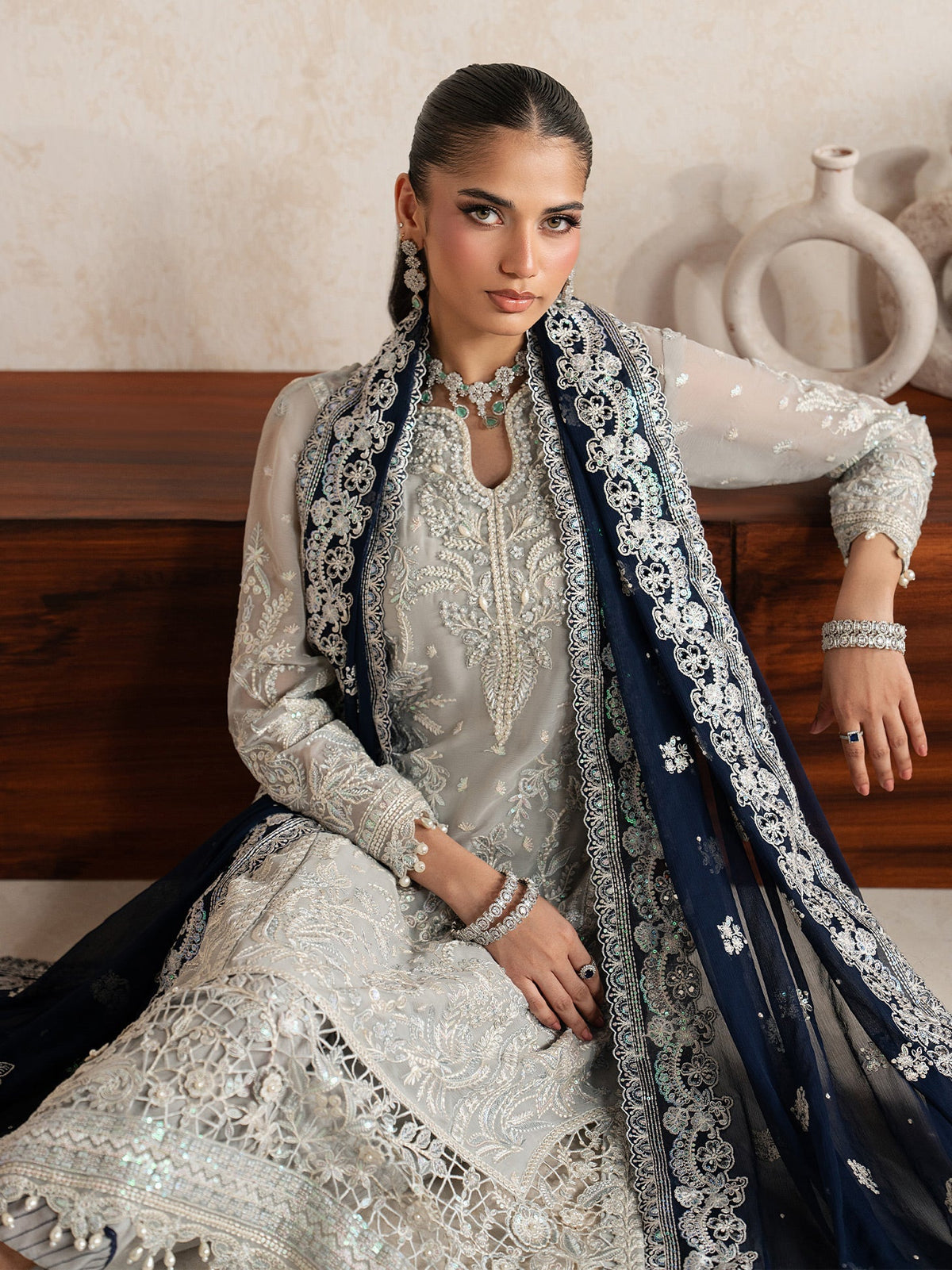 Gulaal | Inaaya Embroidered Chiffon 26 | Gianna