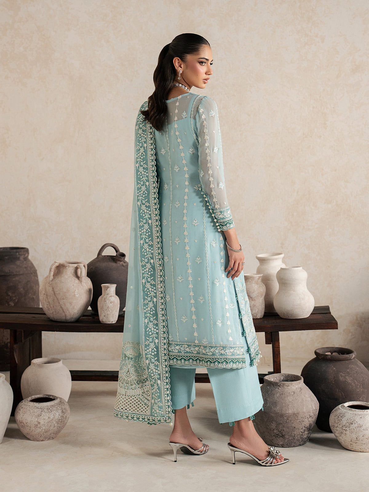 Gulaal | Inaaya Embroidered Chiffon 26 |Eileen