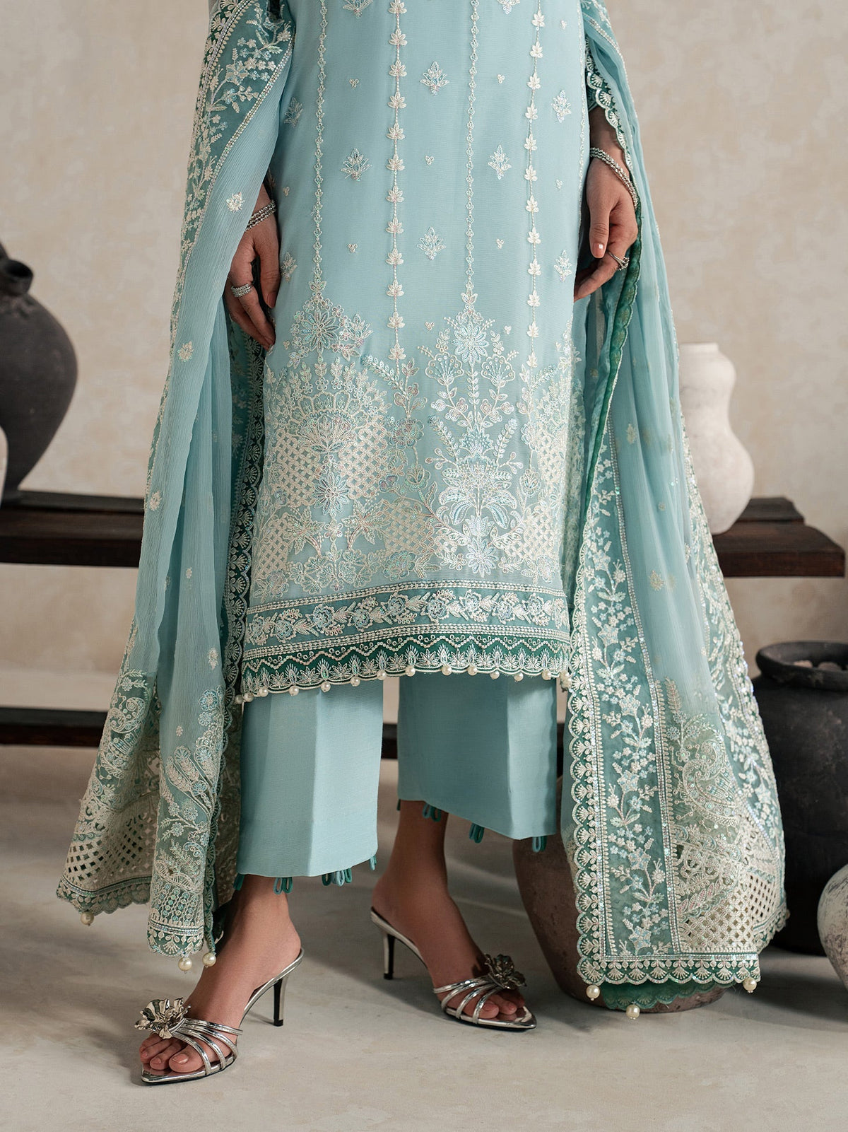 Gulaal | Inaaya Embroidered Chiffon 26 |Eileen