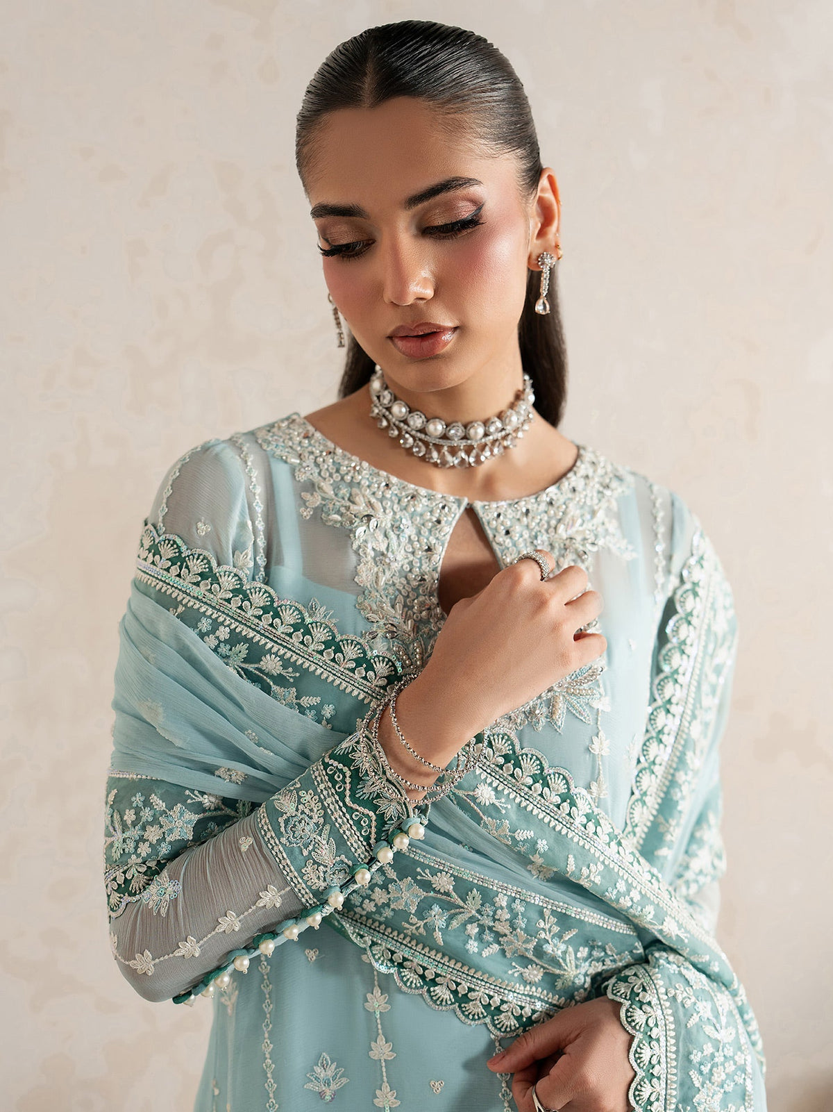Gulaal | Inaaya Embroidered Chiffon 26 |Eileen