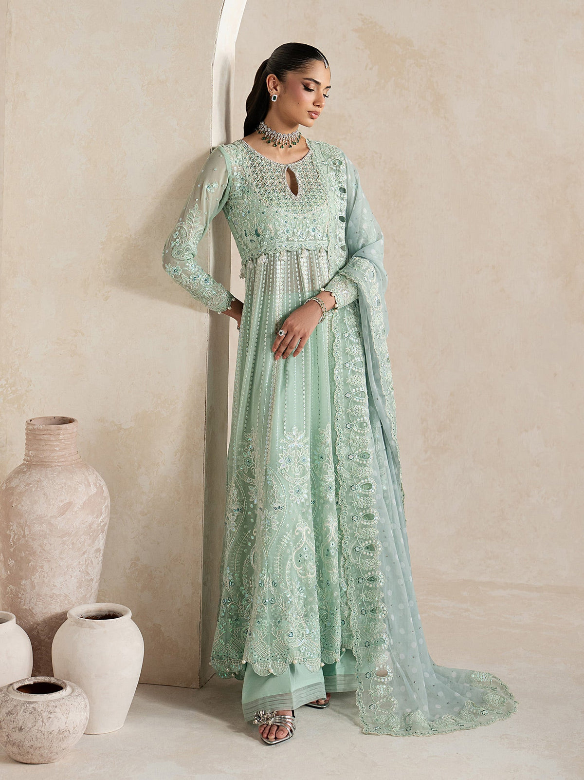 Gulaal | Inaaya Embroidered Chiffon 26 | Evaa