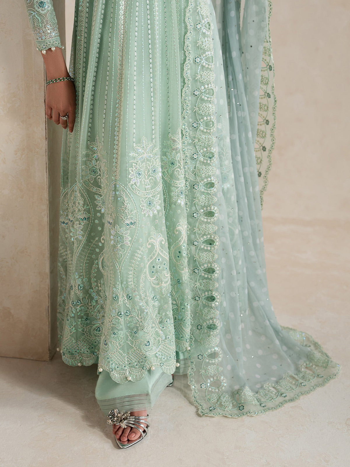 Gulaal | Inaaya Embroidered Chiffon 26 | Evaa