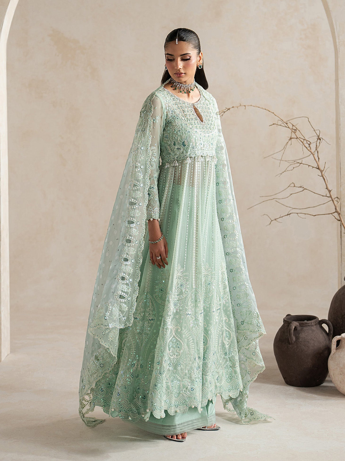 Gulaal | Inaaya Embroidered Chiffon 26 | Evaa
