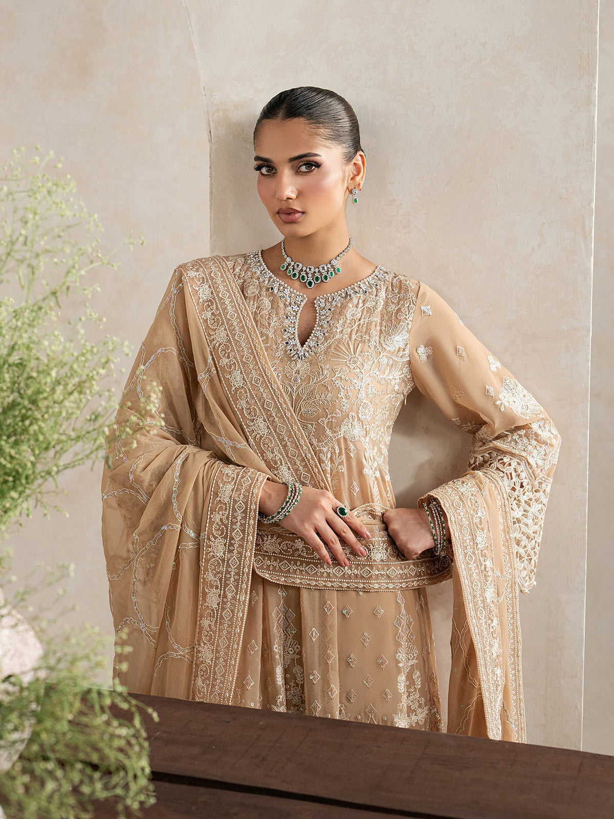 Gulaal | Inaaya Embroidered Chiffon 26 | Niaa