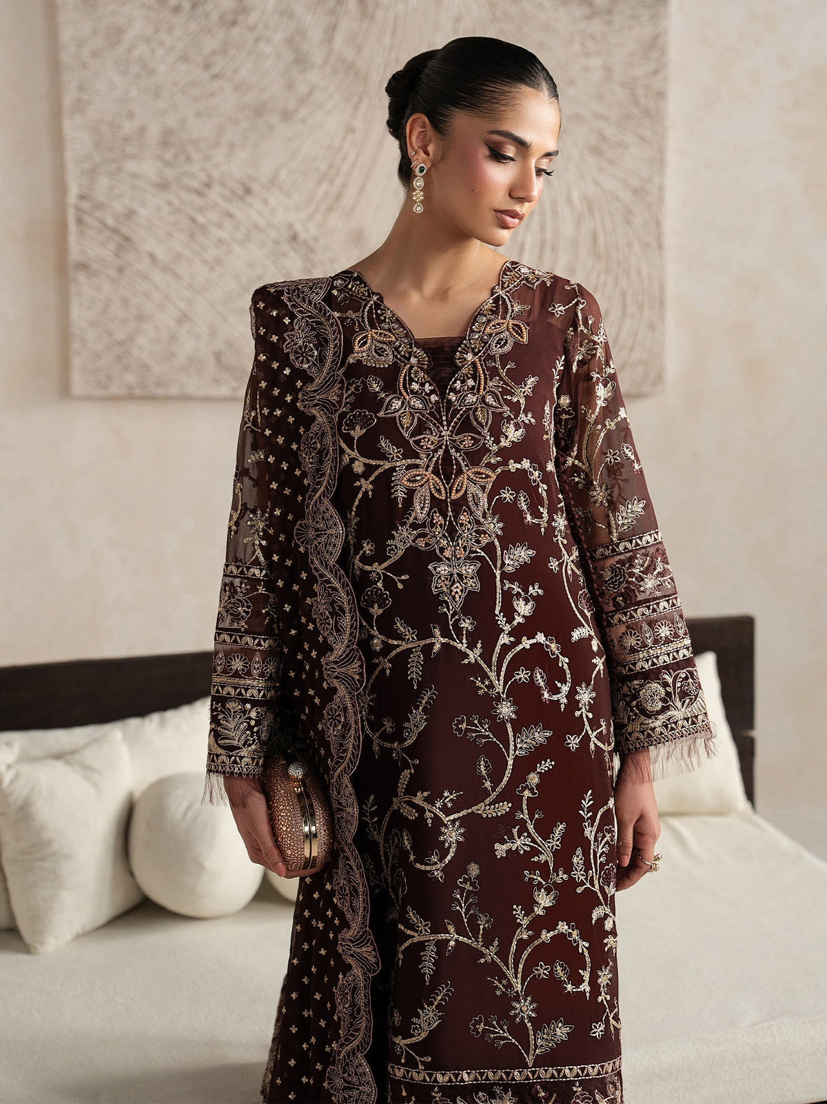 Gulaal | Inaaya Embroidered Chiffon 26 |Sofiya