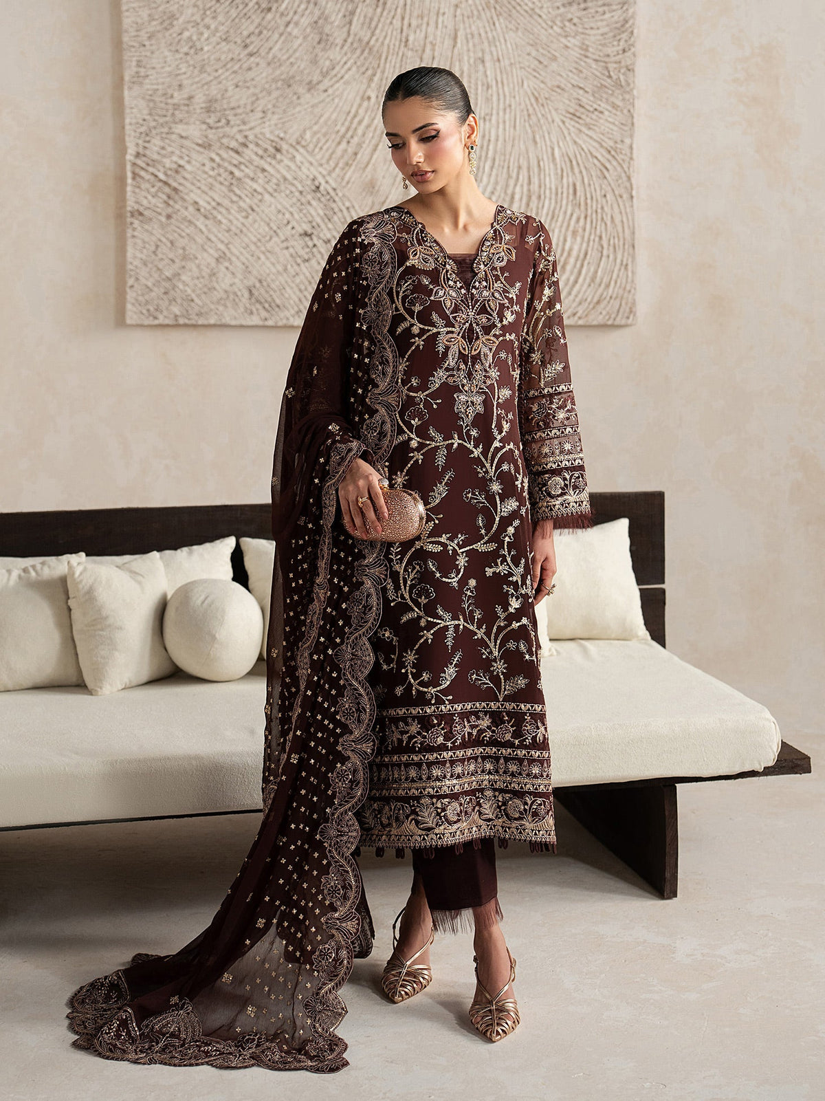 Gulaal | Inaaya Embroidered Chiffon 26 |Sofiya