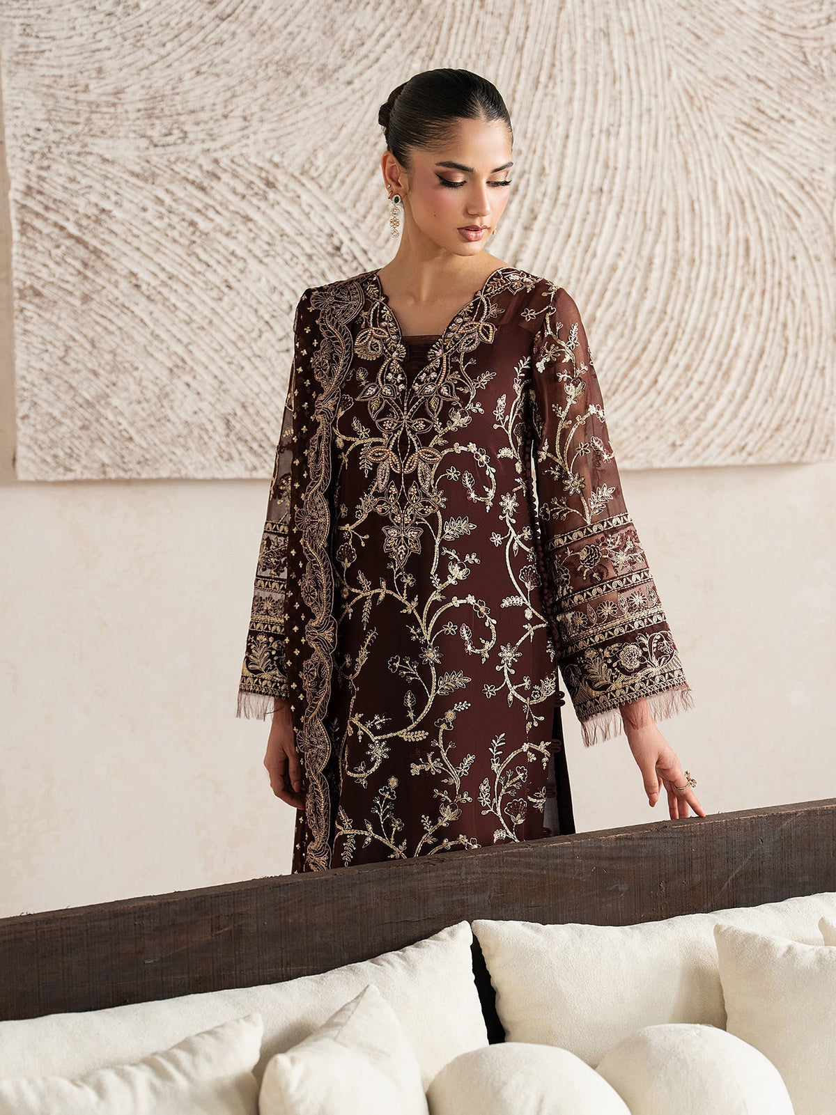 Gulaal | Inaaya Embroidered Chiffon 26 |Sofiya