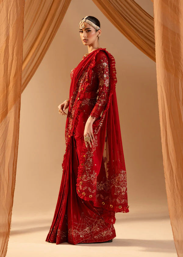 Paras by Pasha | Noor -e- Jahan Saree Collection | Laal-e-Jahan