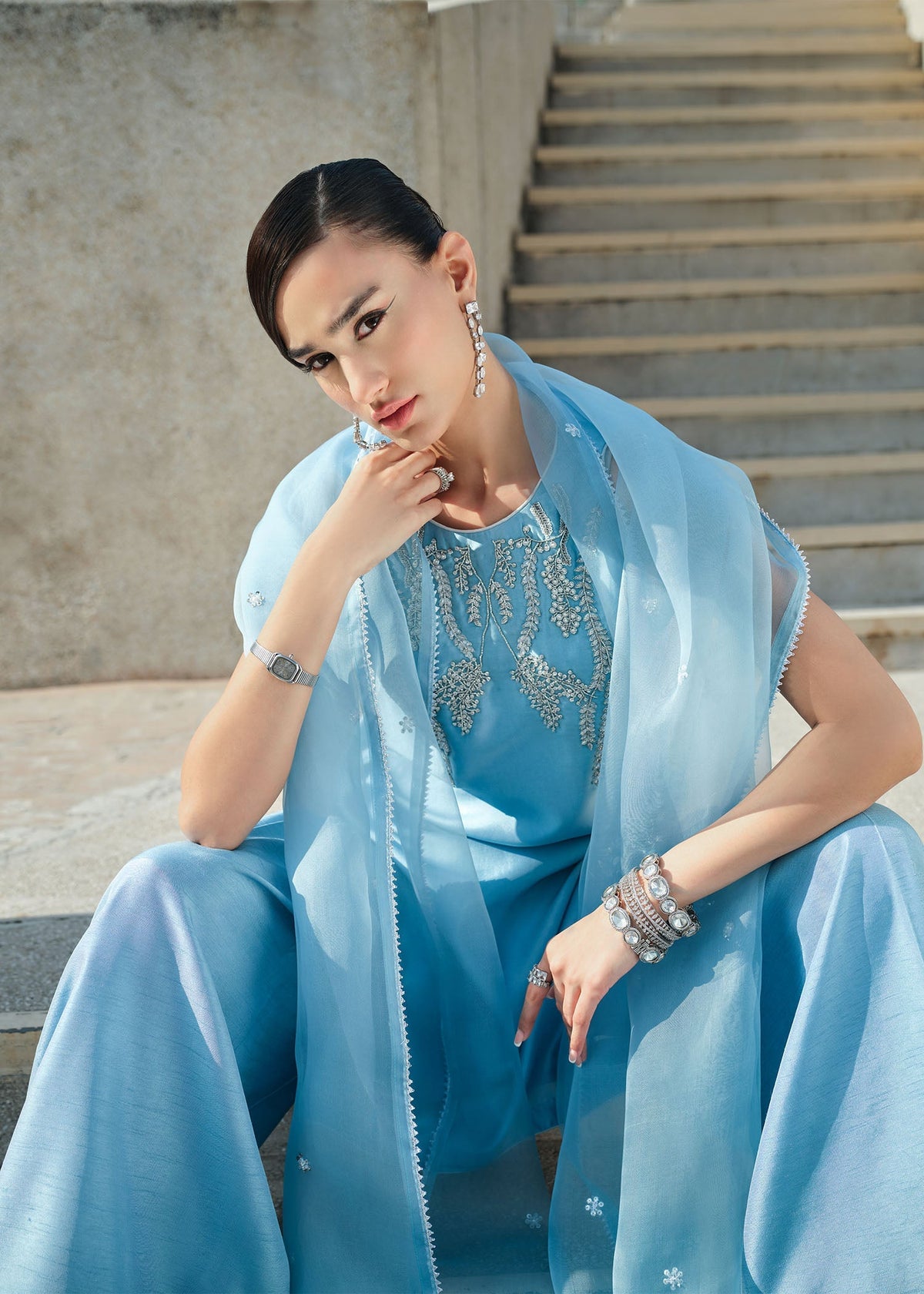 Mahum Asad | Sarai Luxury Formals | Skyline