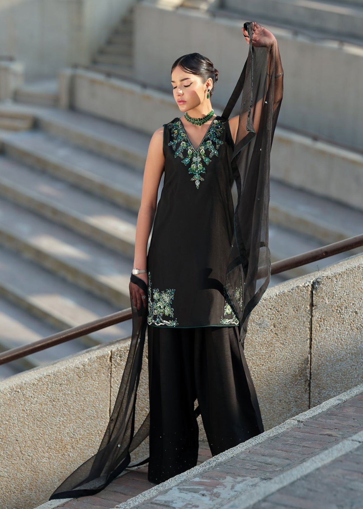 Mahum Asad | Sarai Luxury Formals | Onyx