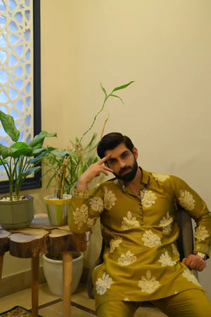 Number Three Clothing Bazm Kurta Trouser