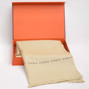 Lux Herringbone Shawl | Camel - Dynasty