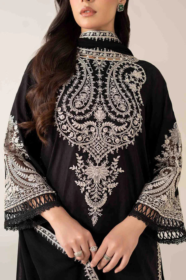 Maria B | Luxury Winter Pret 25 | DW-MN25-12-Black
