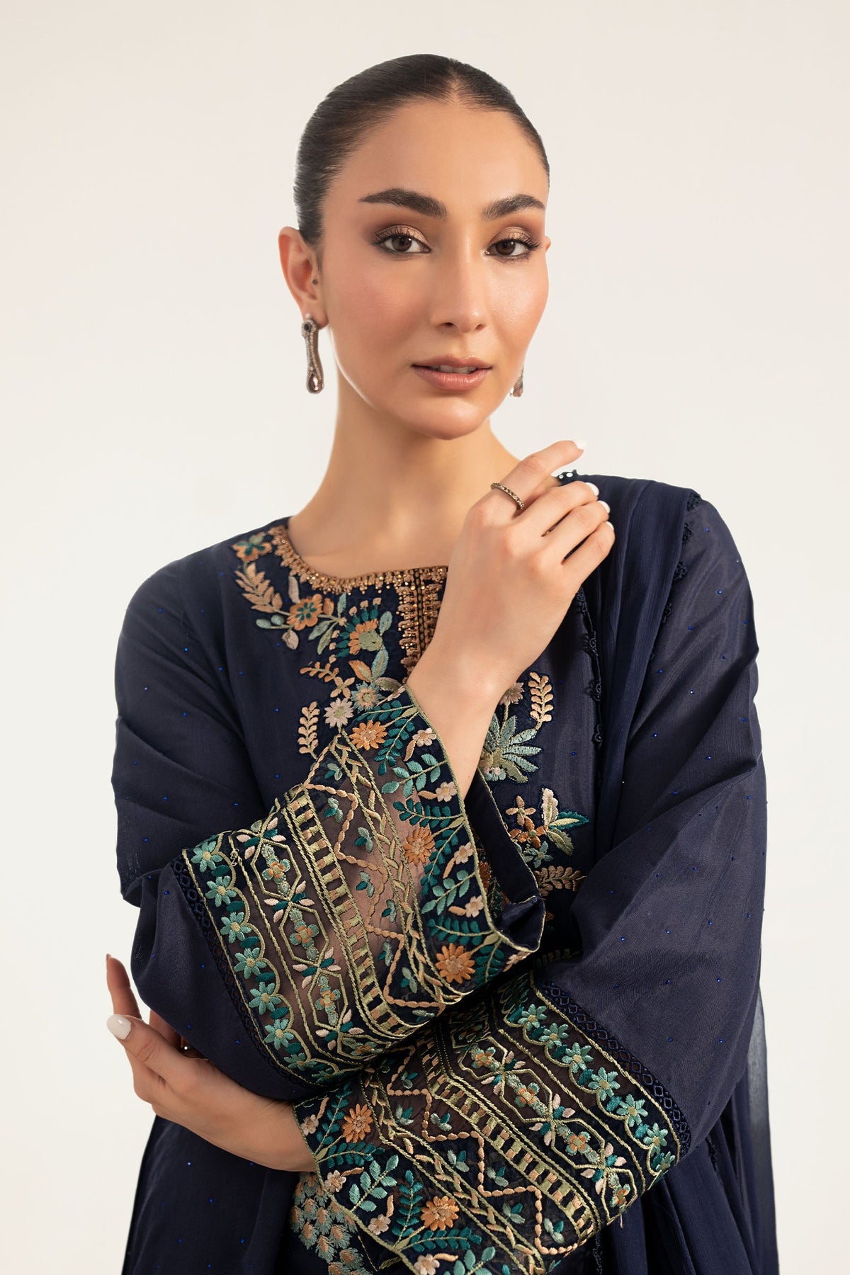 Maria B | Luxury Pret Pre Fall | DW-PF26-19-Blue