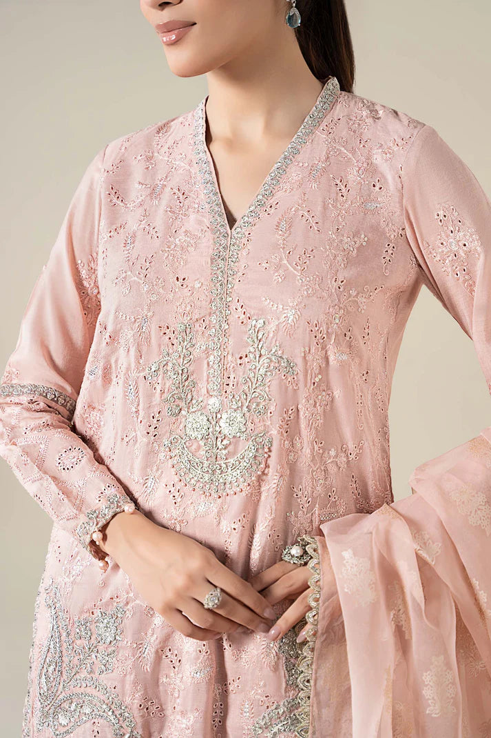 Maria B | Luxury Winter Pret 25 | DW-EA25-13-Peach