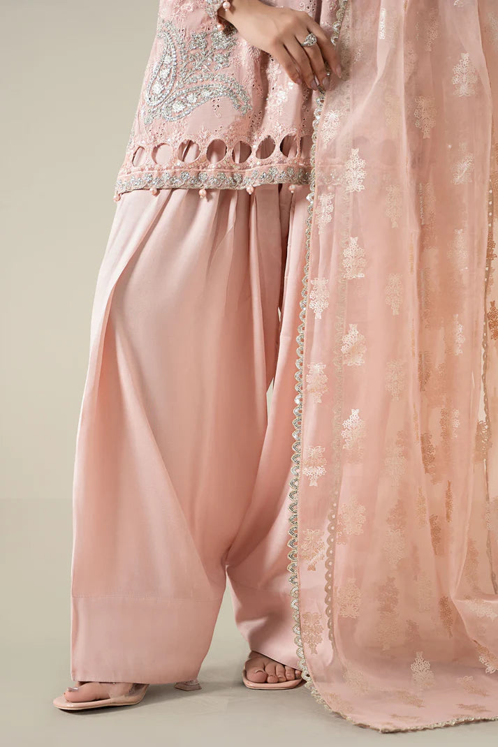 Maria B | Luxury Winter Pret 25 | DW-EA25-13-Peach