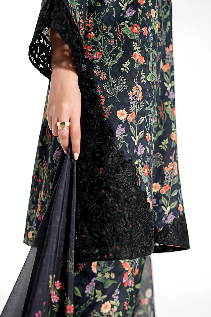 Maria B | Pre Fall Dresses | 3 Piece Embroidered Cotton Net Suit QQ