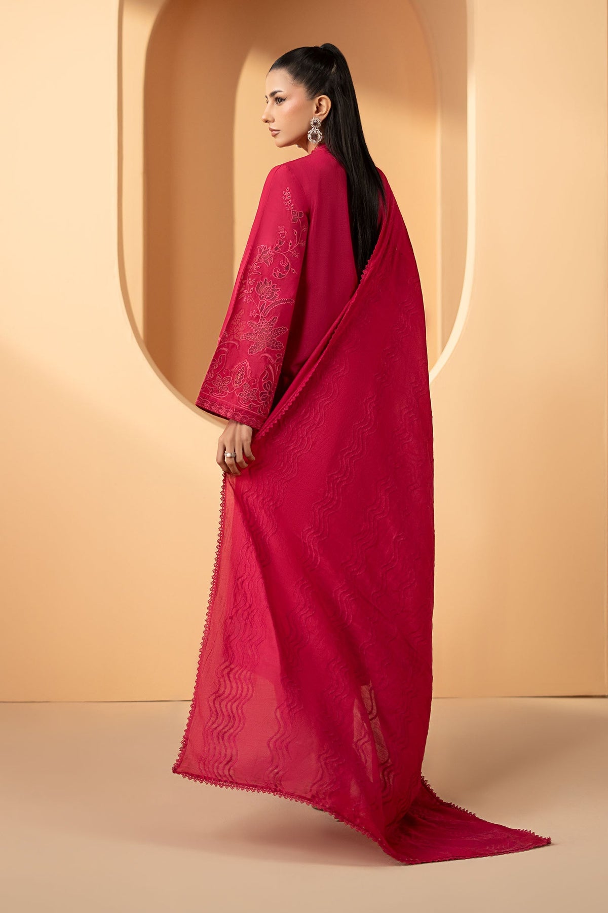 Maria B | Luxury Pret Pre Fall | DW-EF26-30-Magenta